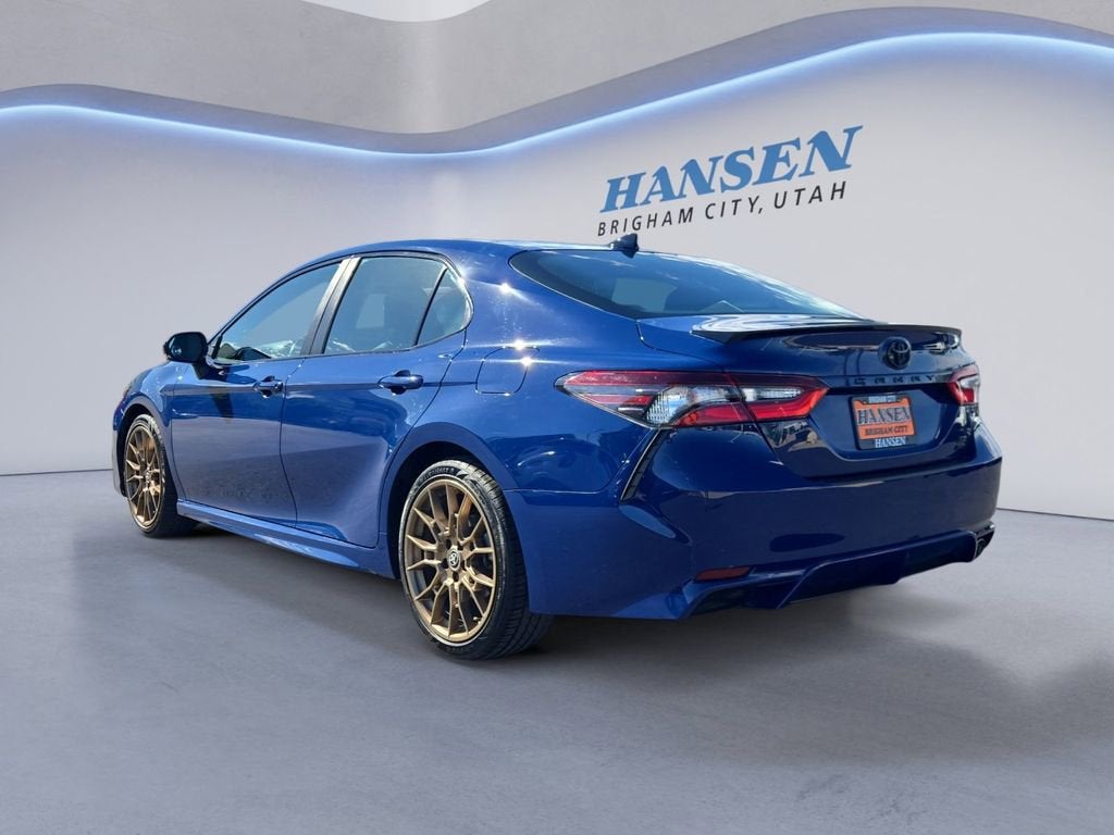2024 Toyota Camry — rear three-quarter view